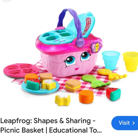 Leap Frog picnic basket - Picture 6 of 16